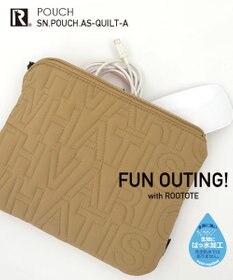 ROOTOTE 1321【オリジナル】SN.ポーチ.アルファベットスープ-キルティング-A