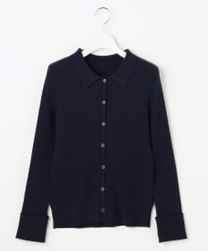 ANY SIS S CICA加工 襟デザイン ニット