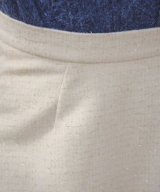 Tiaclasse ラメツイードAラインフレアスカート