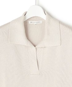 23区 【先行予約】コットンギマ スキッパー ニット