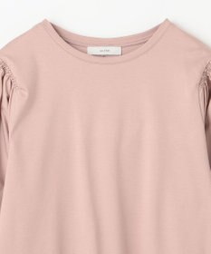 ANY L 【洗濯機可】着映えるシャーリングトップス