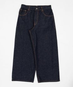 WEGO 【ユニセックス着用ITEM/SMLサイズ展開】エクストラバギーデニムパンツ