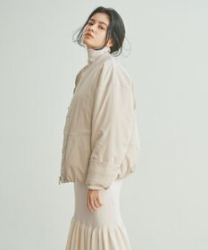 uncrave WHITE】マットパディング ショートコート / uncrave 