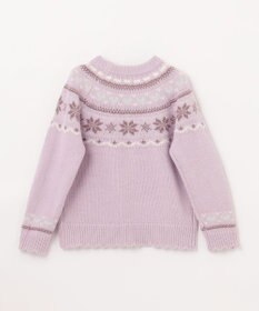 ANY KIDS ノルディック柄 ニット