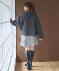 Feroux リバーシブル ムートンボアコート