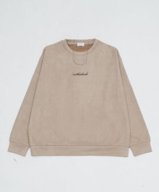 WEGO 【ユニセックス着用ITEM/2点SET/MLサイズ展開】アクセ付きフェイクスウェードプルオーバー