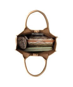 ROOTOTE 1062【ラメ糸ミックス－正方形型】LT.スクエア.グリンプス.ニット-A