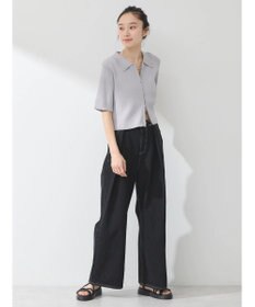 earth music&ecology 衿付きダブルＺＩＰカーディガン