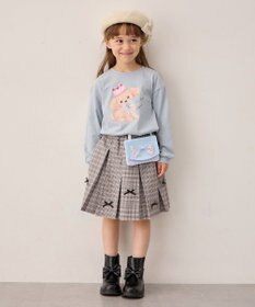 ANY KIDS リボンプリーツスカパン