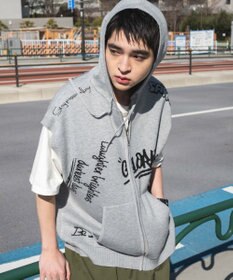 WEGO 【ユニセックス着用ITEM/MLサイズ展開】ジャガードノースリジップパーカー