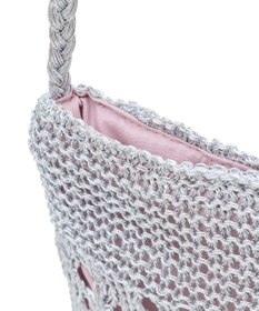 Green Parks ・ＱＵＯＮ　マクラメメタルミニショルダー