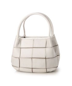 UNBILLION ピークスピーク PEAKSPEAK / 牛革パッチワーク・フラップトートS