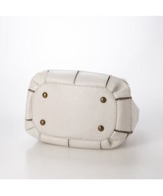 UNBILLION ピークスピーク PEAKSPEAK / 牛革パッチワーク・フラップトートS