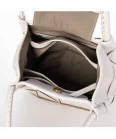 UNBILLION ピークスピーク PEAKSPEAK / 牛革パッチワーク・フラップトートS