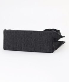 LA BAGAGERIE チャーム付きデニムバッグ Mサイズ