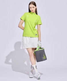 PW CIRCULUS 【WOMEN】エレファント ドットモックネック  ゴルフウェア レディース