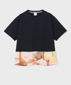 Paul Smith プリント コンビネーション 半袖Tシャツ
