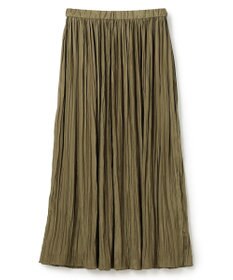 uncrave マシーンプリーツ フレアスカート