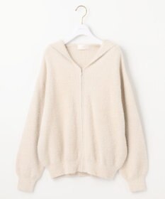 ANY SIS 【洗える】シャギーニット パーカー