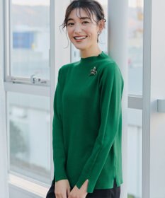 Tiaclasse 【洗える】ハイネックニットプルオーバー