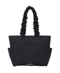 Maison de FLEUR 撥水加工フリルハンドルトートバッグ