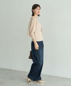 YECCA VECCA 【2点SET】インナーセットレース柄カーディガン