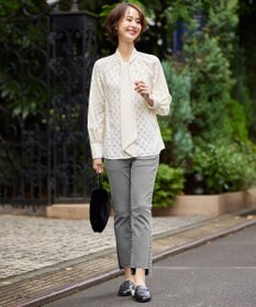 自由区 【XSサイズ～/洗える】365DENIM アンクルフレア パンツ