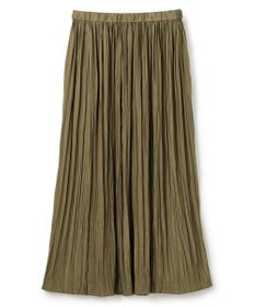 uncrave マシーンプリーツ フレアスカート