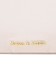 Maison de FLEUR 撥水加工フリルハンドルトートバッグ