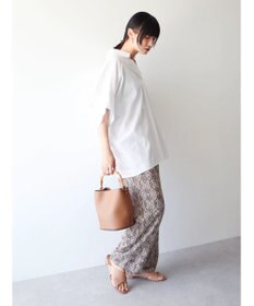 Green Parks 綿麻混スキッパーシャツ