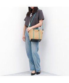 UNBILLION カシュカシュ cachecache / コーティングキャンバスロープハンドルトート