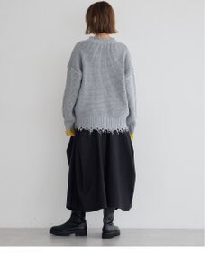 YECCA VECCA ダメージルーズニット