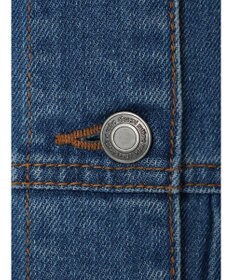 Green Parks ノーカラーデニムジャケット