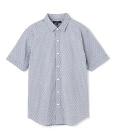 JOSEPH HOMME 新柄【ストレッチ】ハムサジャガードストレッチ　レギュラーカラー半袖シャツ