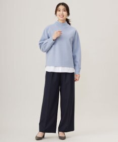 J.PRESS LADIES 【WEB限定カラーあり】ニードルパンチ カットソー