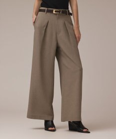 GRACE CONTINENTAL カラミタックワイドパンツ