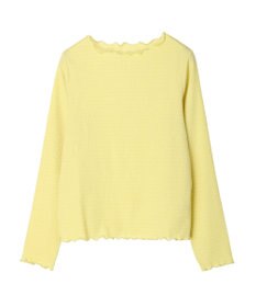 Green Parks ボートネックシャーリングカットプルオーバー