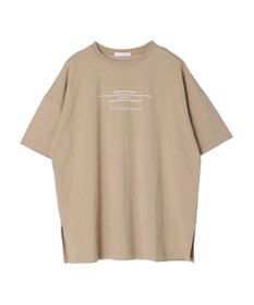 Green Parks バックフォトプリント半袖チュニック