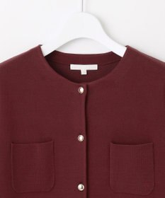 自由区 S レーヨンストレッチ カーディガン