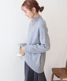 AMERICAN HOLIC モックネックコクーンニットプルオーバー