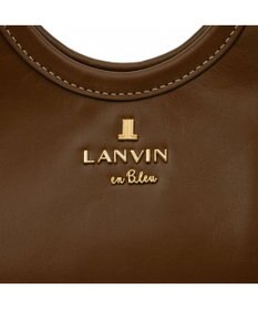 LANVIN en Bleu カリテ 2WAYハンドバッグ
