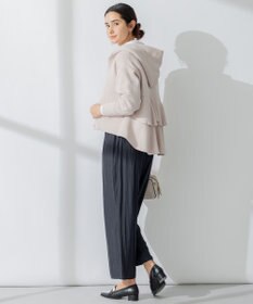 組曲 【人気商品入荷！】ダンボールジャージーバックフリル パーカー