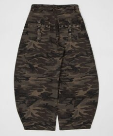 WEGO 【ユニセックス着用ITEM】ハトメバッククロスモチーフパンツ