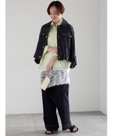 Te chichi シアーストライプシャツ