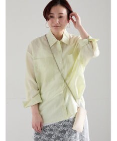 Te chichi シアーストライプシャツ