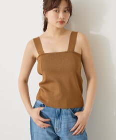 AMERICAN HOLIC ラメニットタンクトップ