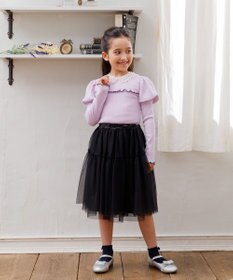 組曲 KIDS 【110-140㎝】パフスリーブ トップス