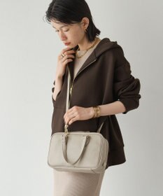 russet 【2025AW新作】シュリンクレザー2WAYミニボストンバッグ(CE-1581)