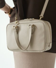 russet 【2025AW新作】シュリンクレザー2WAYミニボストンバッグ(CE-1581)