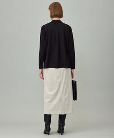 ICB L 【洗える】ストレッチスエード ナロースカート